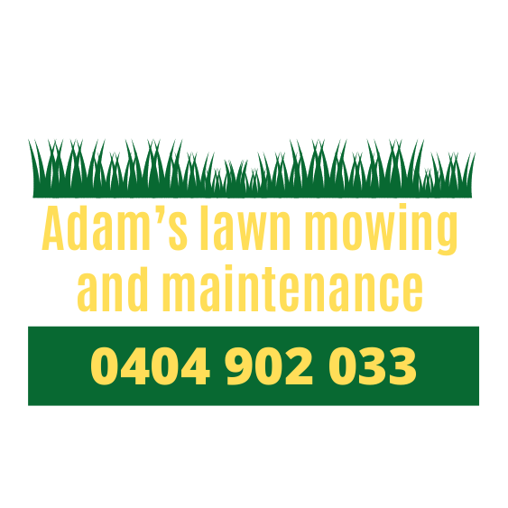 Adam’s Lawn Mowing logo